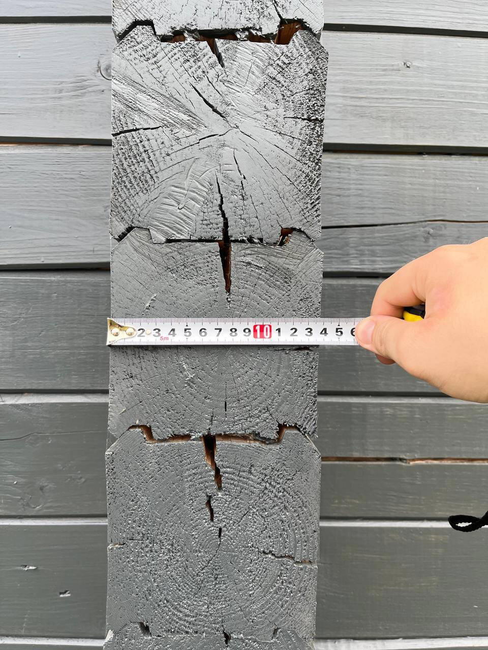 Здесь хорошо видно, что торцы раскололо