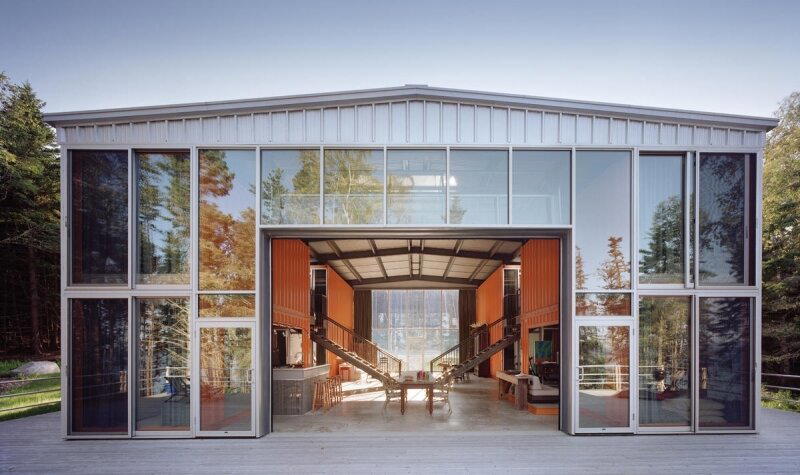 12 контейнерный дом Адама Калкина