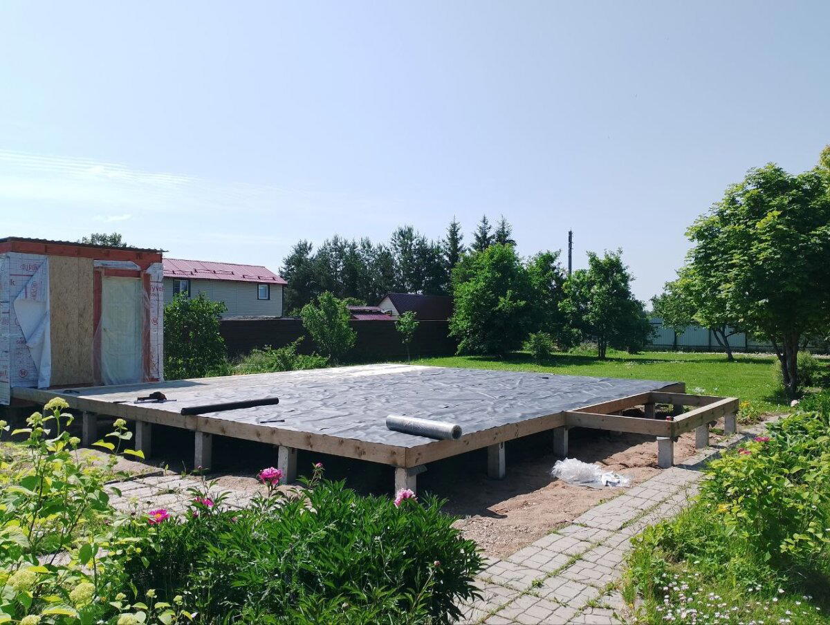 Как мы дом к пристройке пристраивали. История одного каркасника