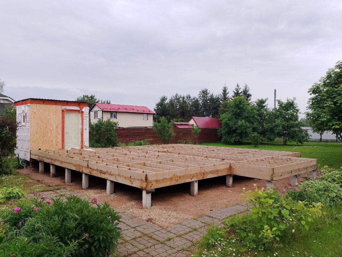 Как мы дом к пристройке пристраивали. История одного каркасника