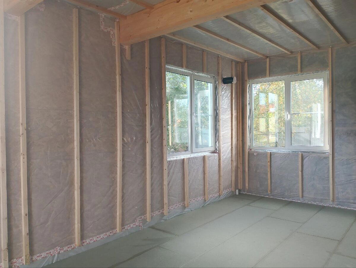 Как мы дом к пристройке пристраивали. История одного каркасника