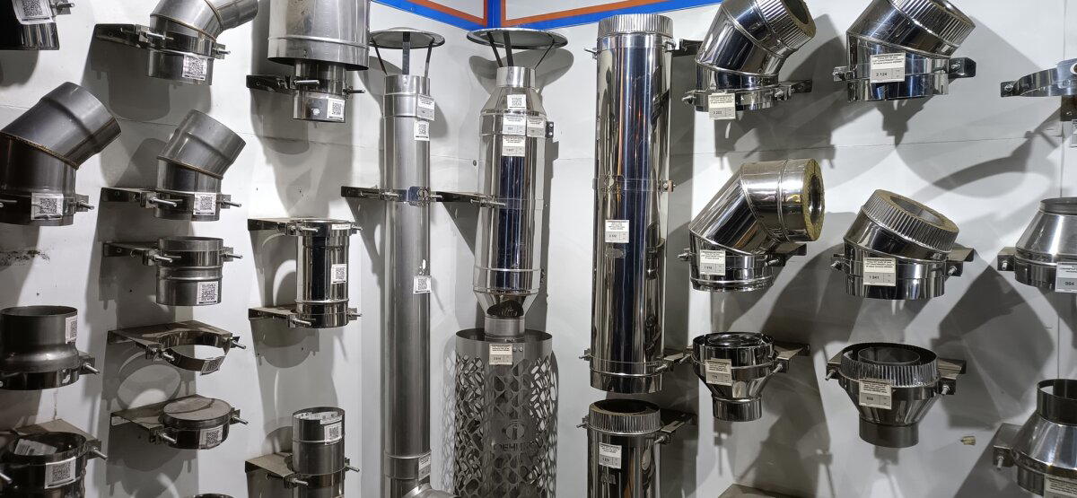 Несъедобный сэндвич. Для чего у твердотопливных печей трубы разной толщины