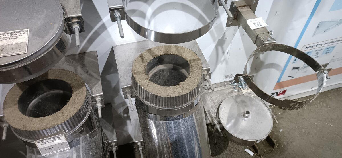 Несъедобный сэндвич. Для чего у твердотопливных печей трубы разной толщины