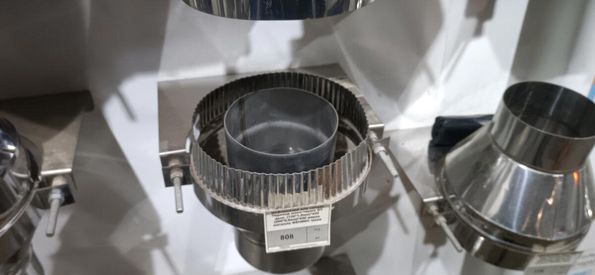 Несъедобный сэндвич. Для чего у твердотопливных печей трубы разной толщины