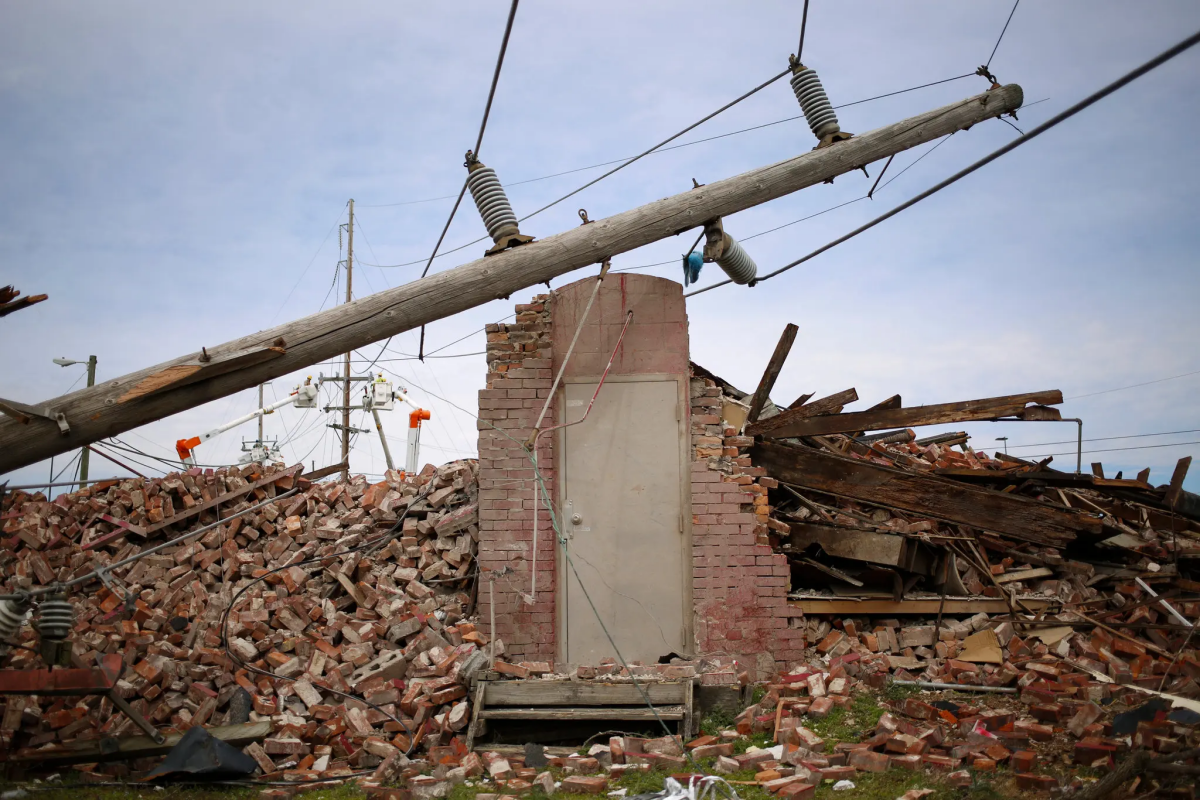 Район Буэна-Виста в Северном Нэшвилле сильно пострадал во время смертоносного торнадо.