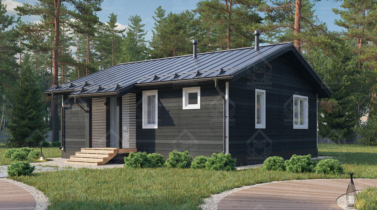 Загородный дом: один или два этажа?