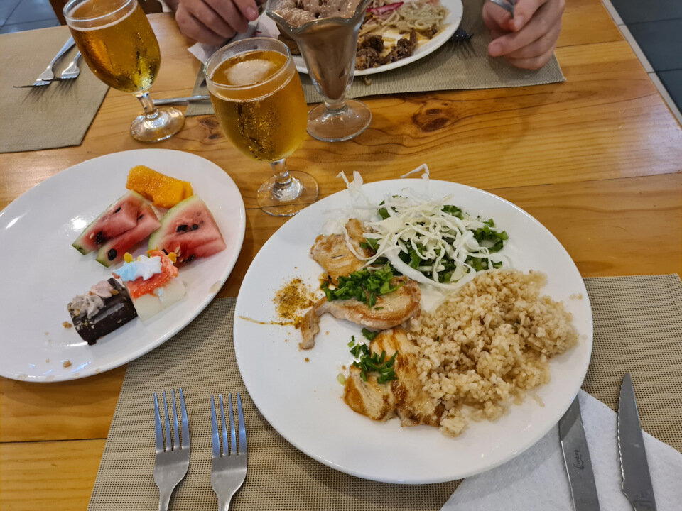 Скромный обед.