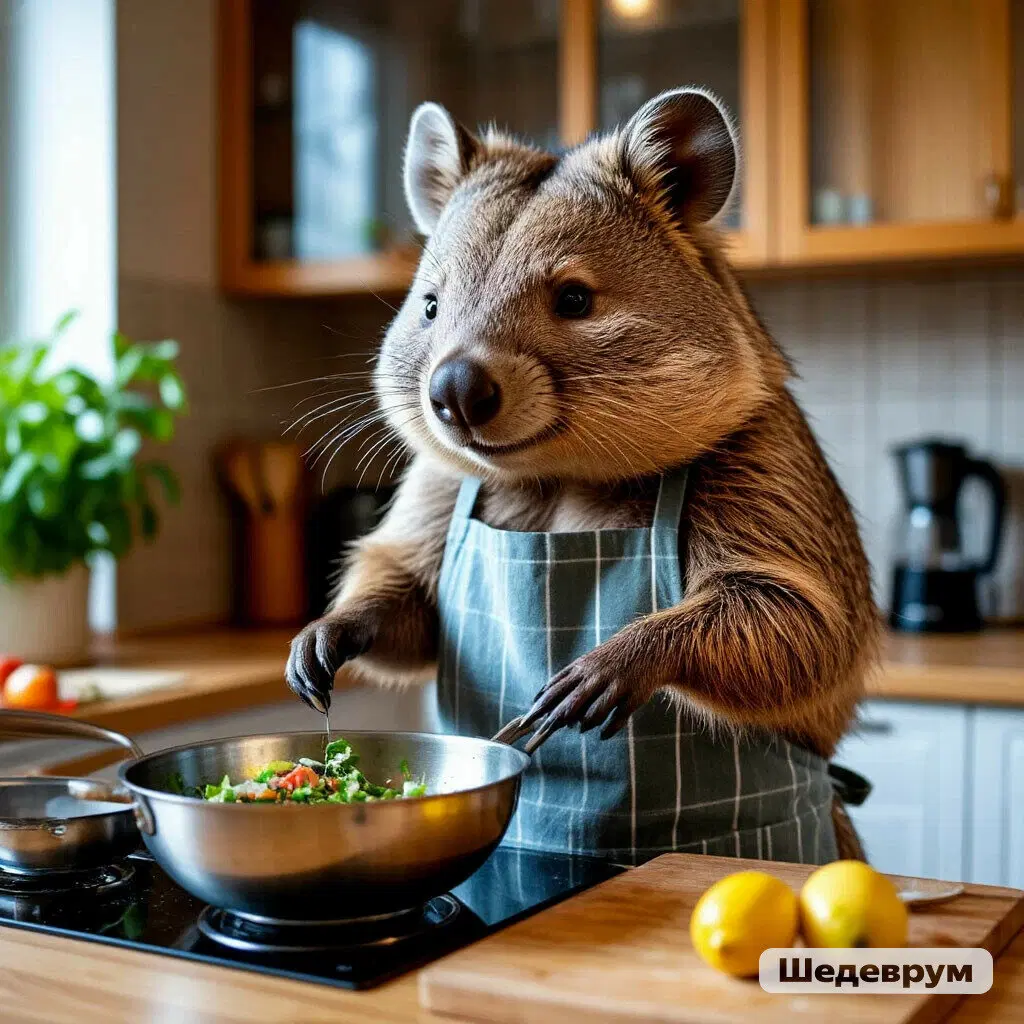 А тут "модница" отрастила два длиннющих каптюра.