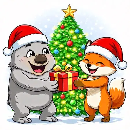 Дорогие друзья и соседи - Вомбатья!