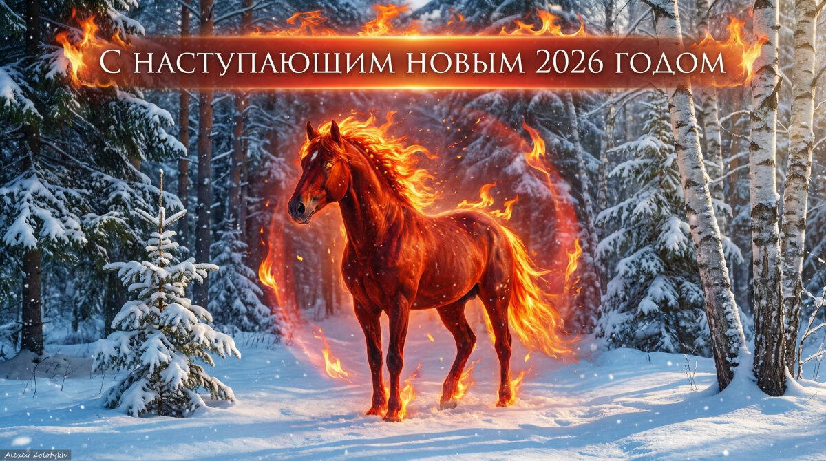 С наступающим Новым 2026 годом