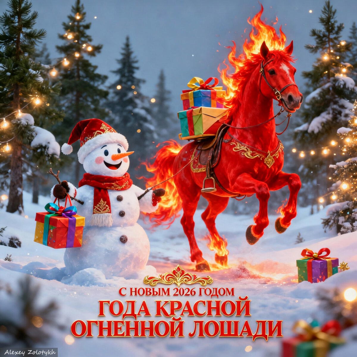 🛷 Катимся в 2026‑й на волне радости и вдохновения!