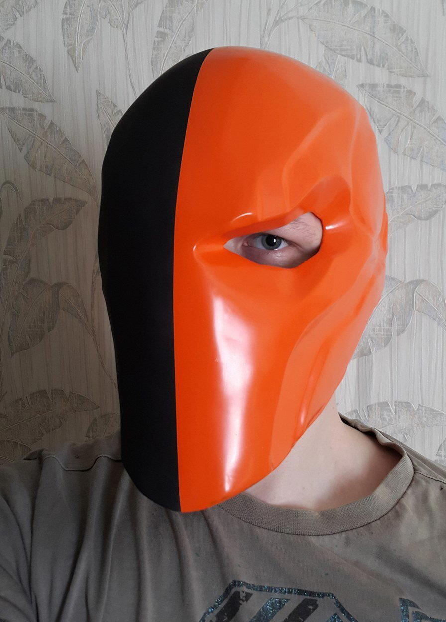 Маска Дефстроука своими руками.