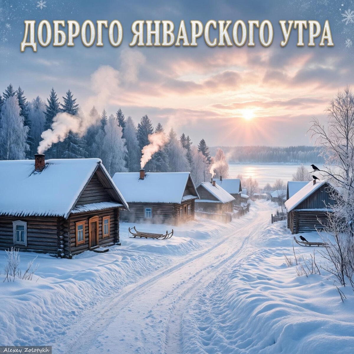 Доброго январского утра! ❄️☕