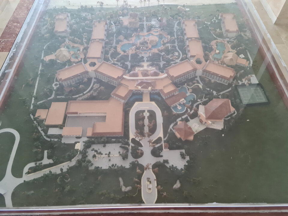 Макет отеля.