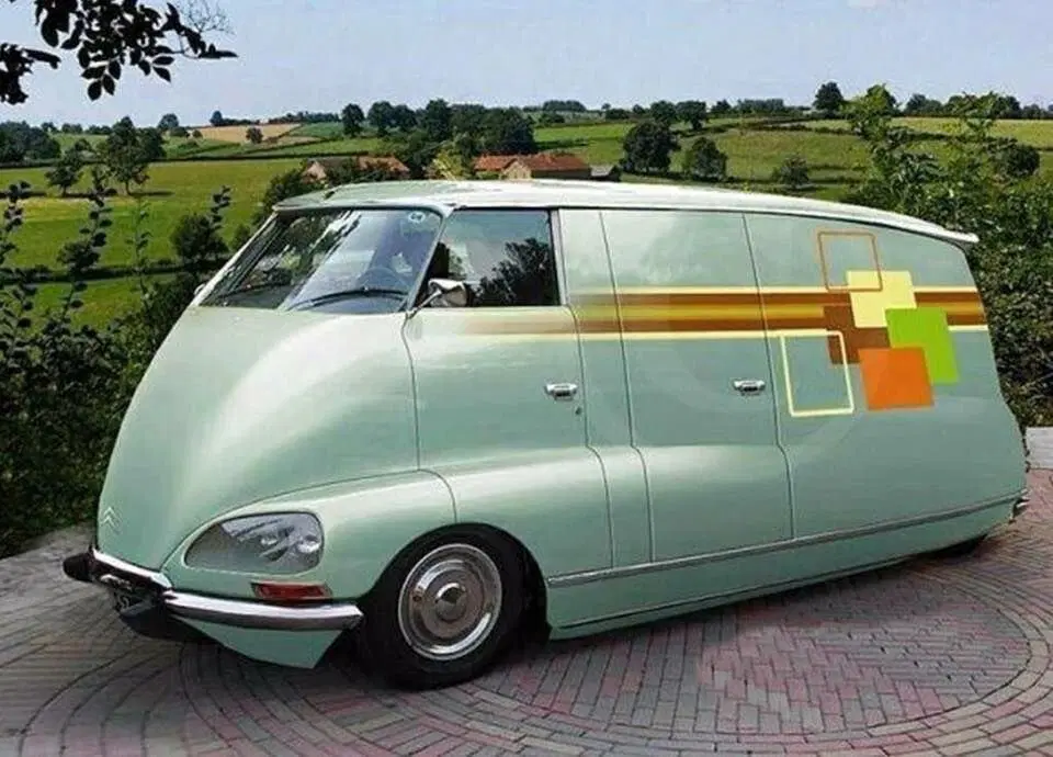 1960 Citroen DS Tissier van