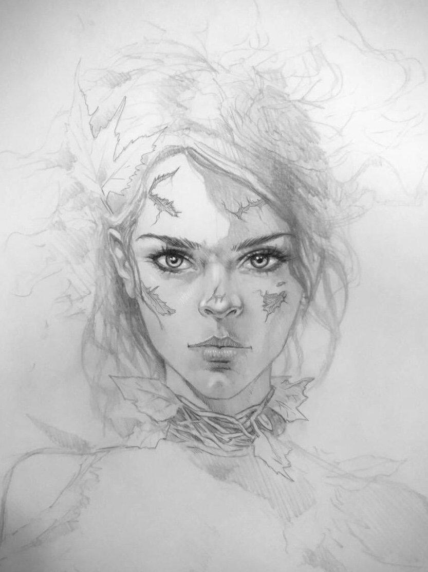 Все пытаюсь нарисовать персонажа для будущей книжки…