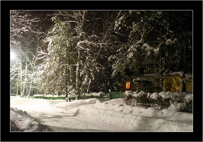 А у нас зима!