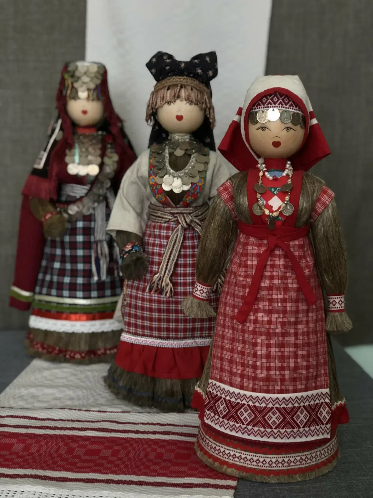 Льняные куклы