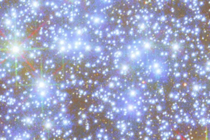 "Сердце" шарового скопления / © ESA/Hubble &amp; NASA, A. Sarajedini, G. Piotto, M. Libralato