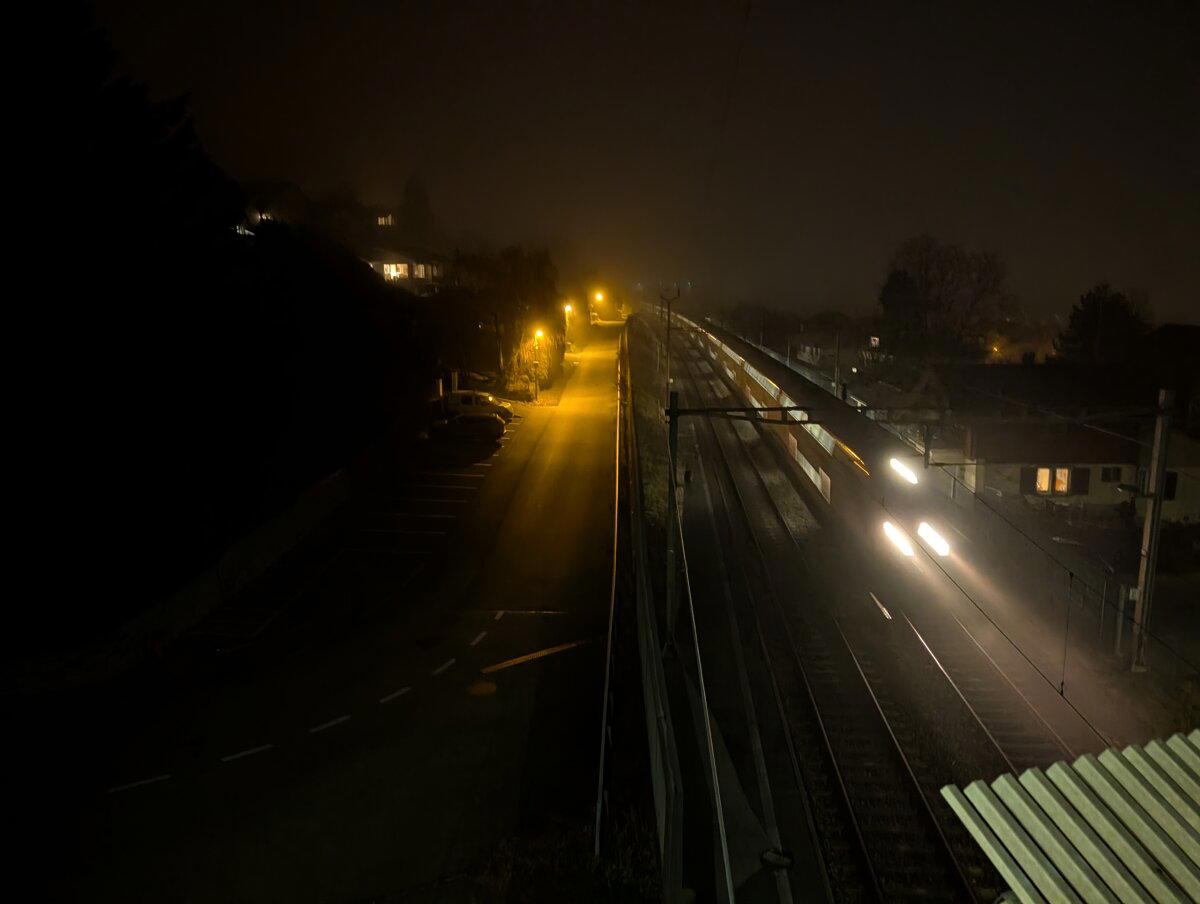Поезд на Женеву.