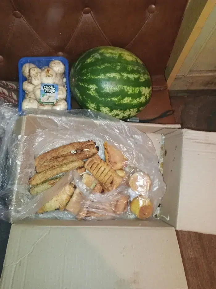 Залутал арбуз и чуть не попал под скорую