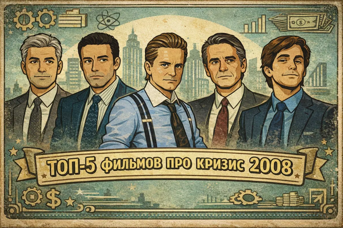 Угадаете все 5 по рисованным портретам главных героев? Список фильмов оставлю в конце. 