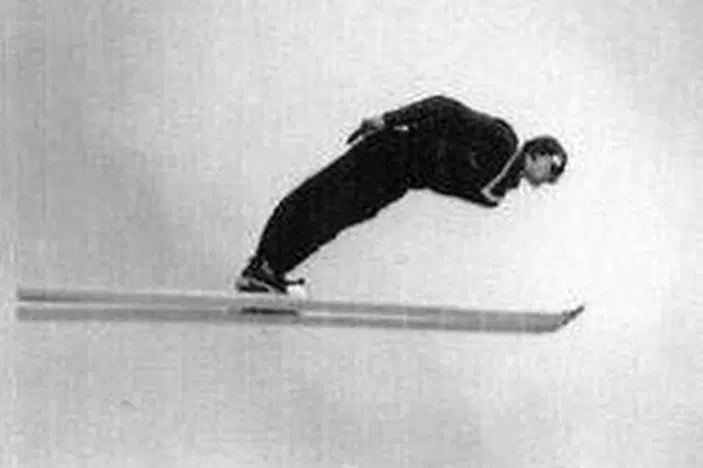 Трамплины для прыжков на лыжах.