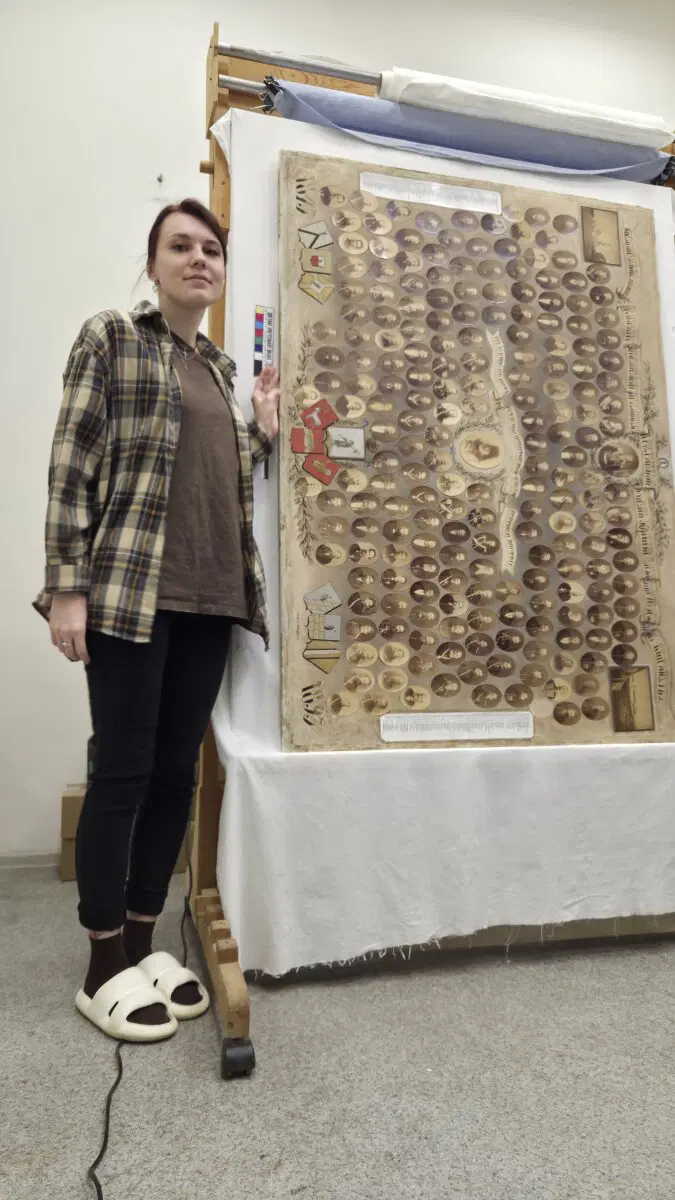 Реставрация очень большого формата