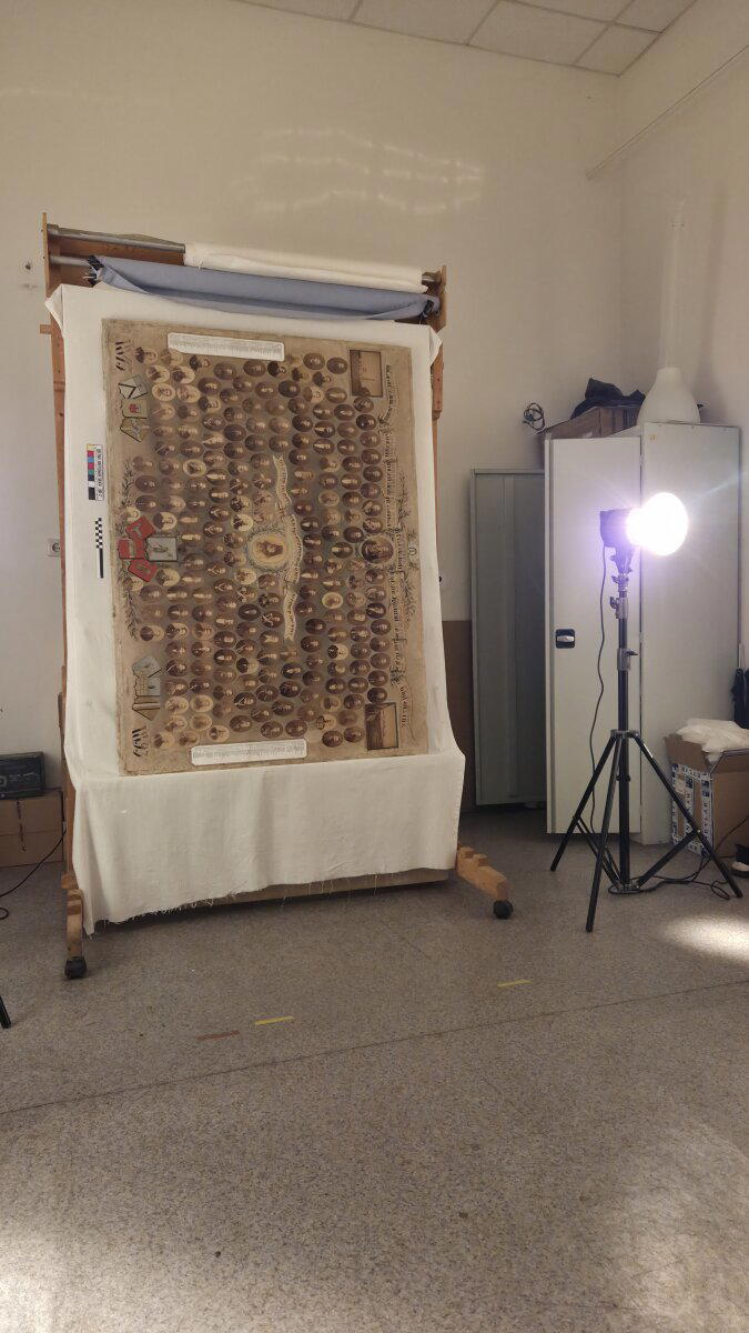 Реставрация очень большого формата