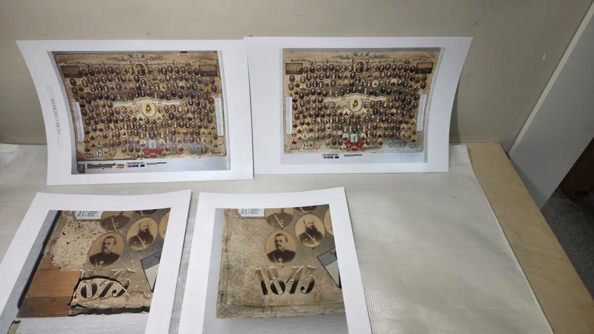 Реставрация очень большого формата