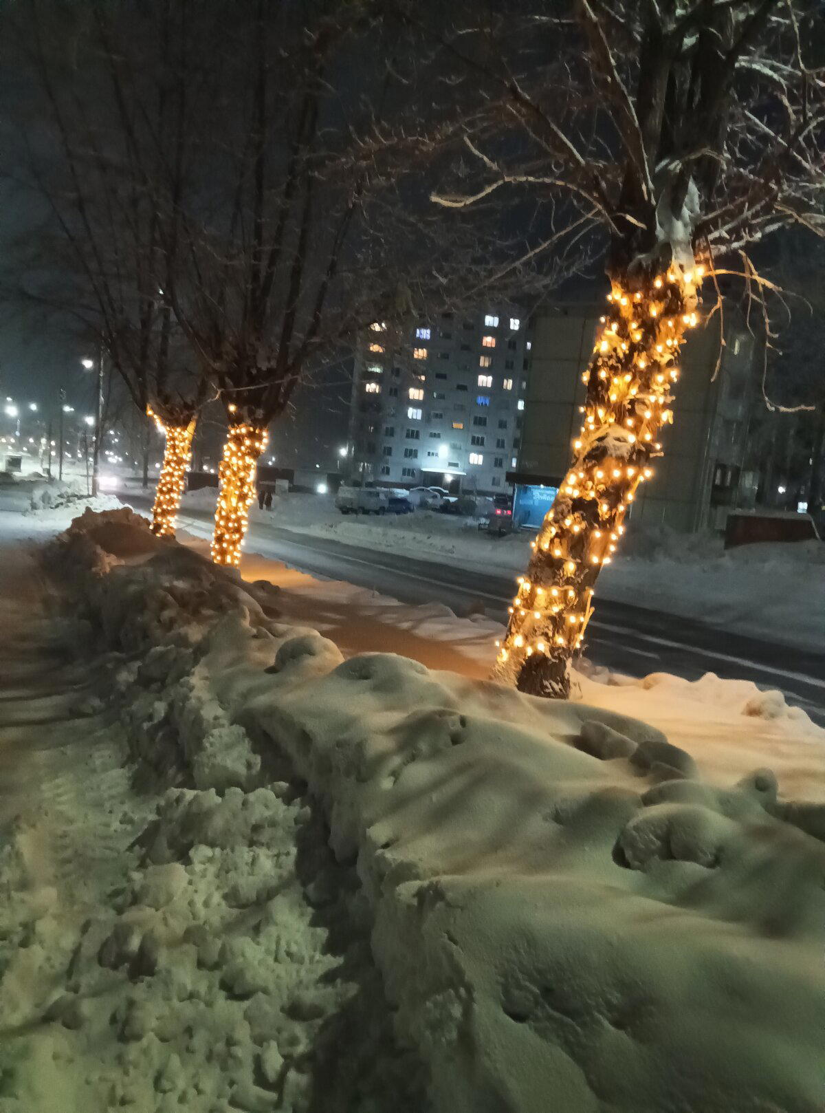 Дерево в огне