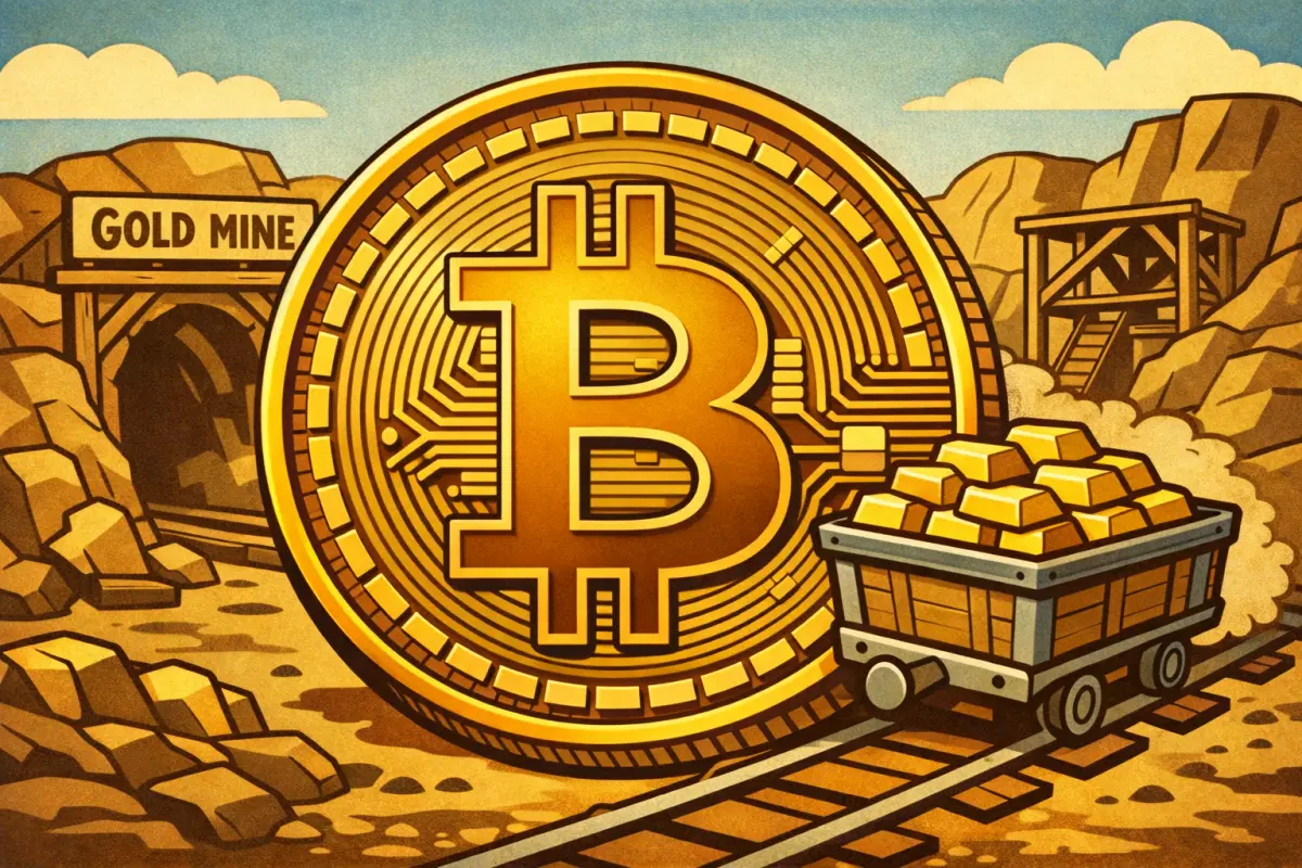 Биткоин и золото