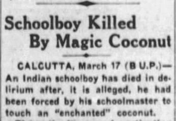 Проклятый кокос