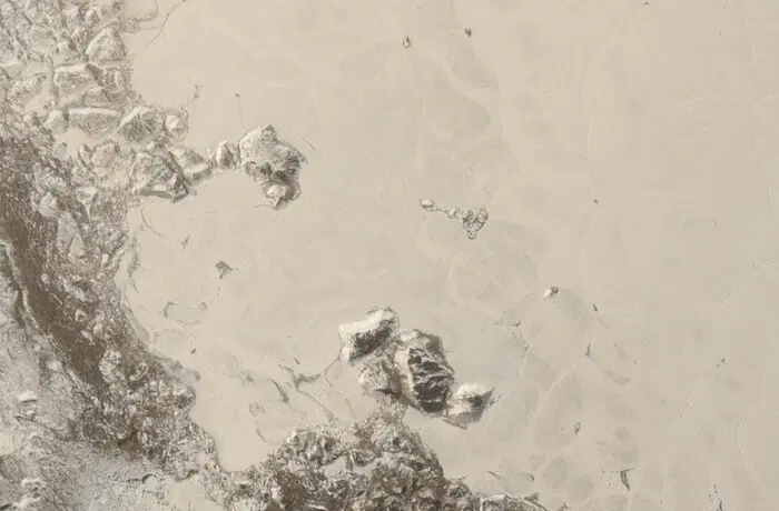 Северо-западная часть Равнины Спутника / © NASA/Johns Hopkins University Applied Physics Laboratory/Southwest Research Institute/Alex Parker