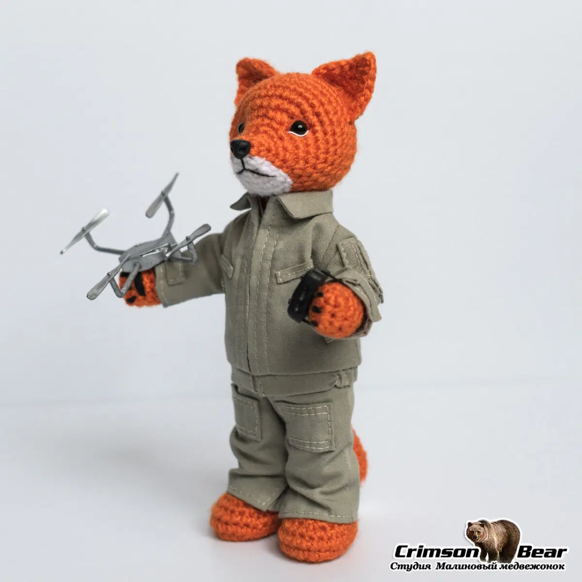 Лис боец беспилотных войск