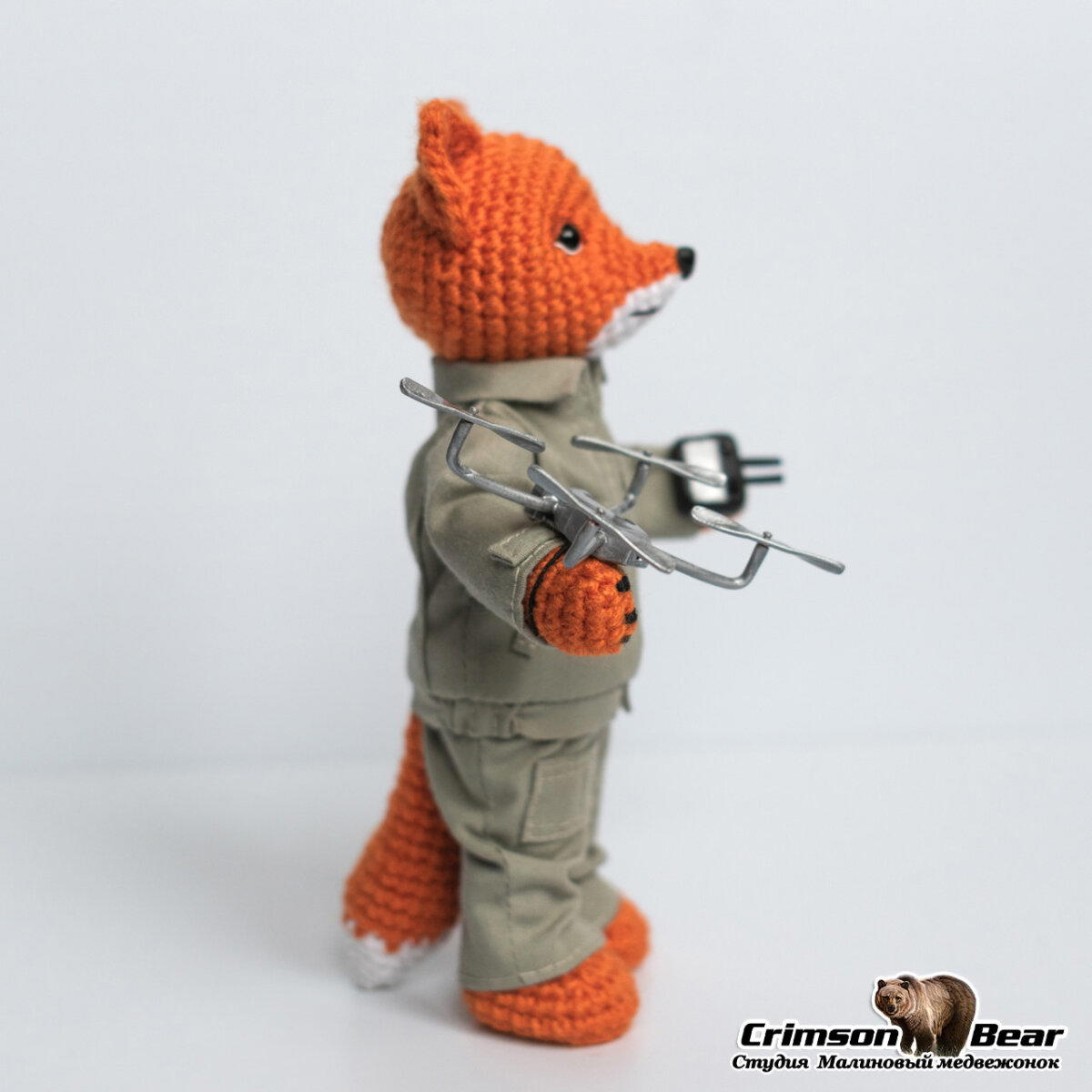 Лис боец беспилотных войск