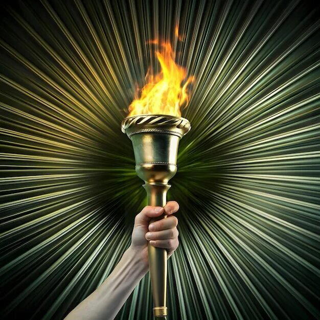 Факел! Курильница... Вот именно с этим ее и обожествляли, так сказать богиня Газпрома