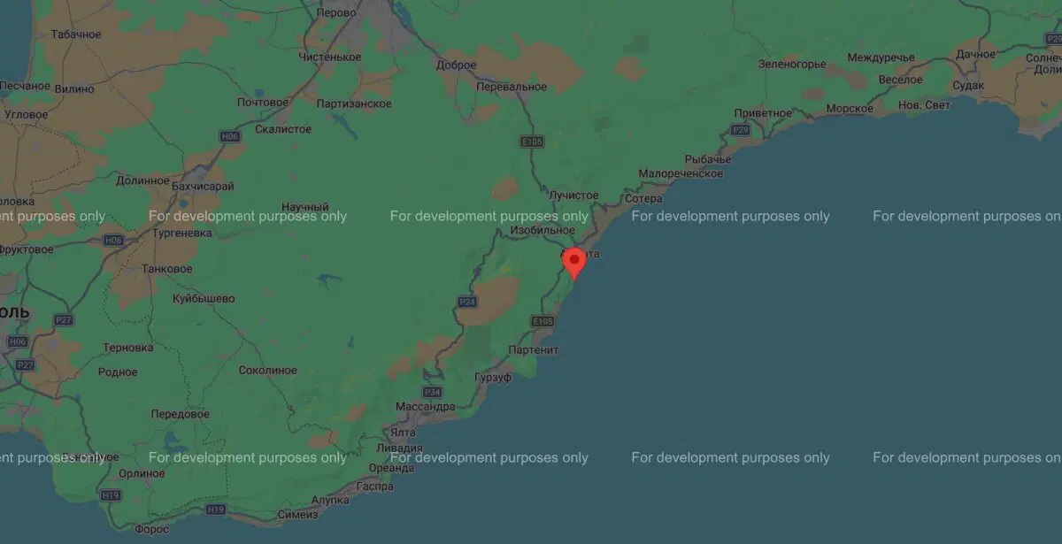 гугл держит Крым вот так