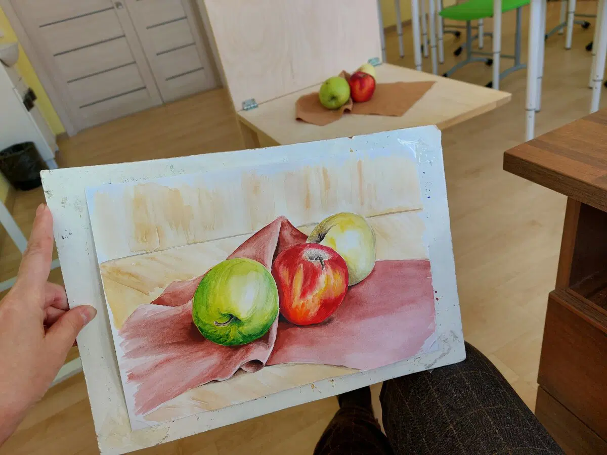 Акварель, бумага, сегодня