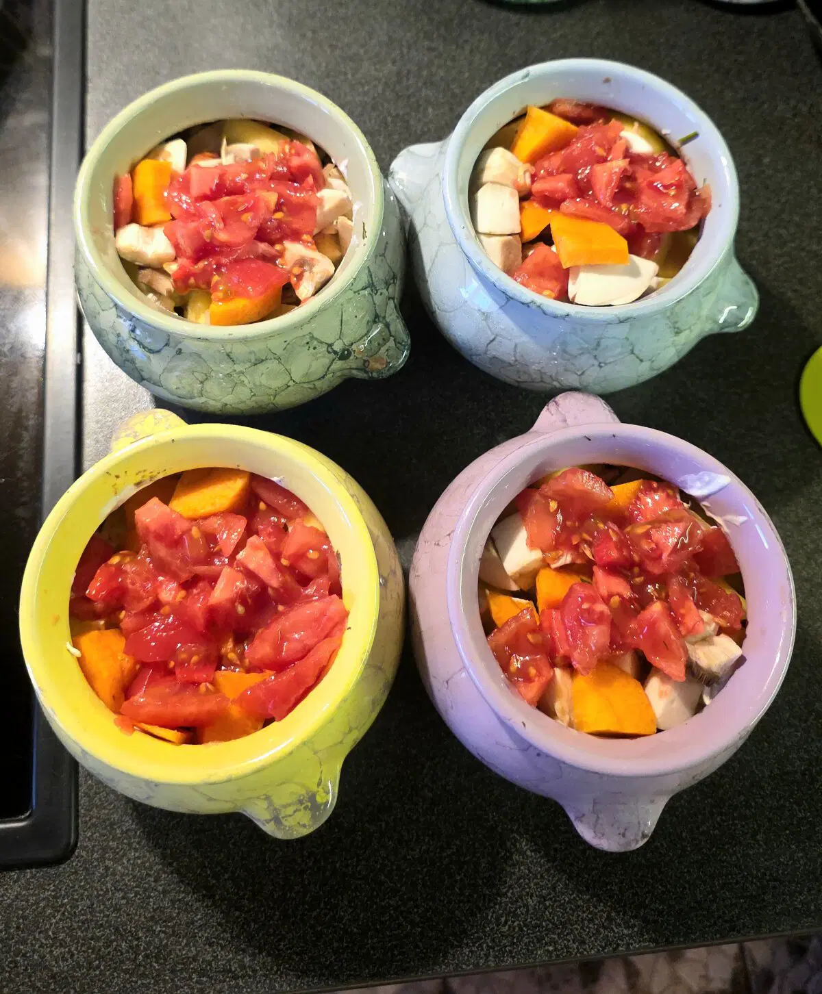 Всё, что было на первом фото,  кстати, поместилось, сама не верила.