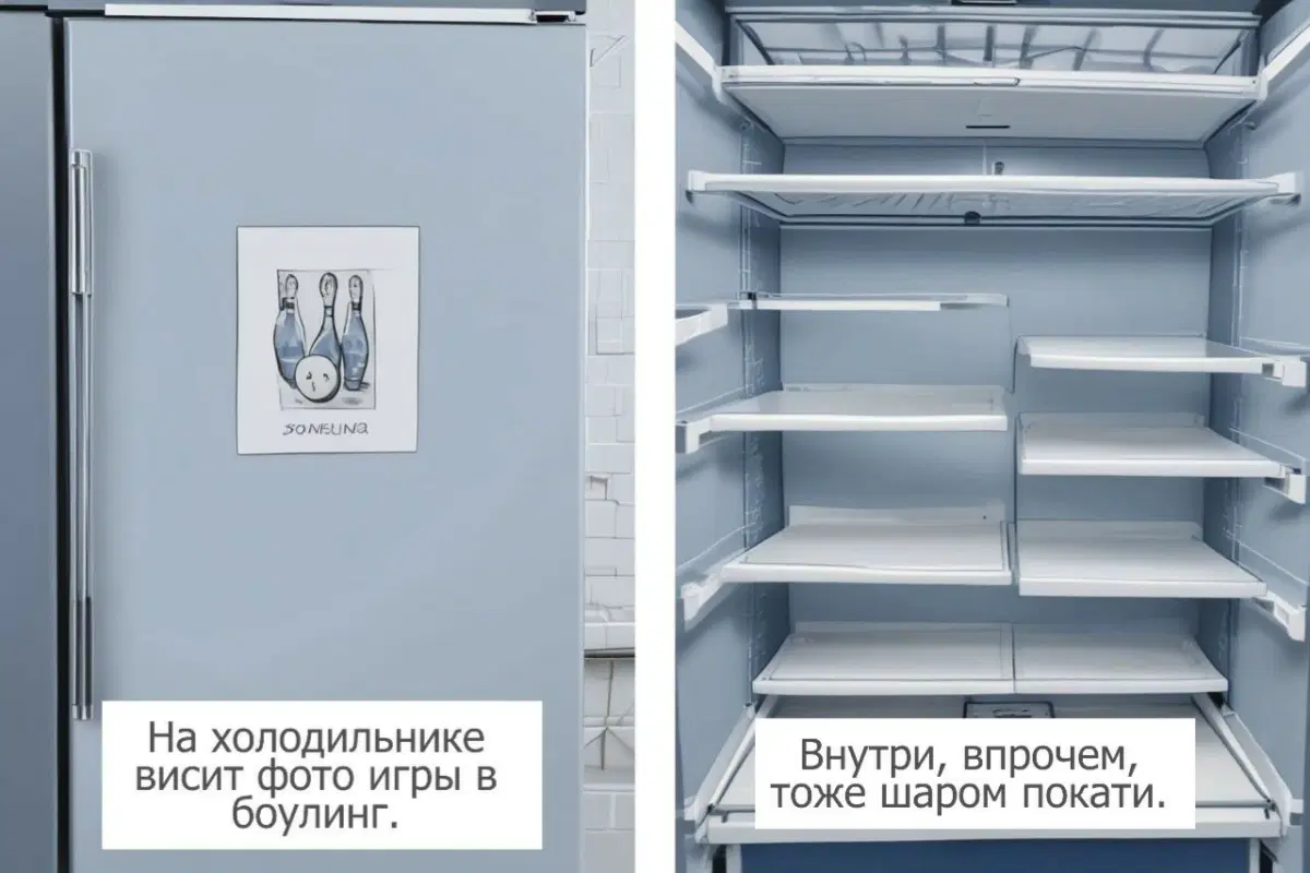 Выше - прекрасный пример каламбуров, которых много в этой истории