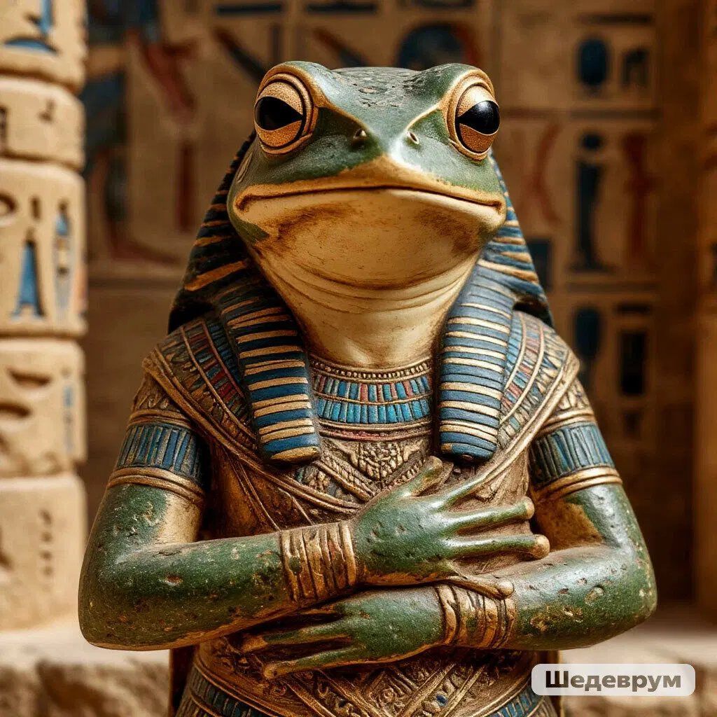 Вот как видит Шедеврум богиню Хекат