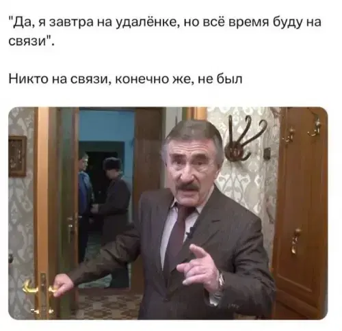 Утров понедельника вам с дичкой