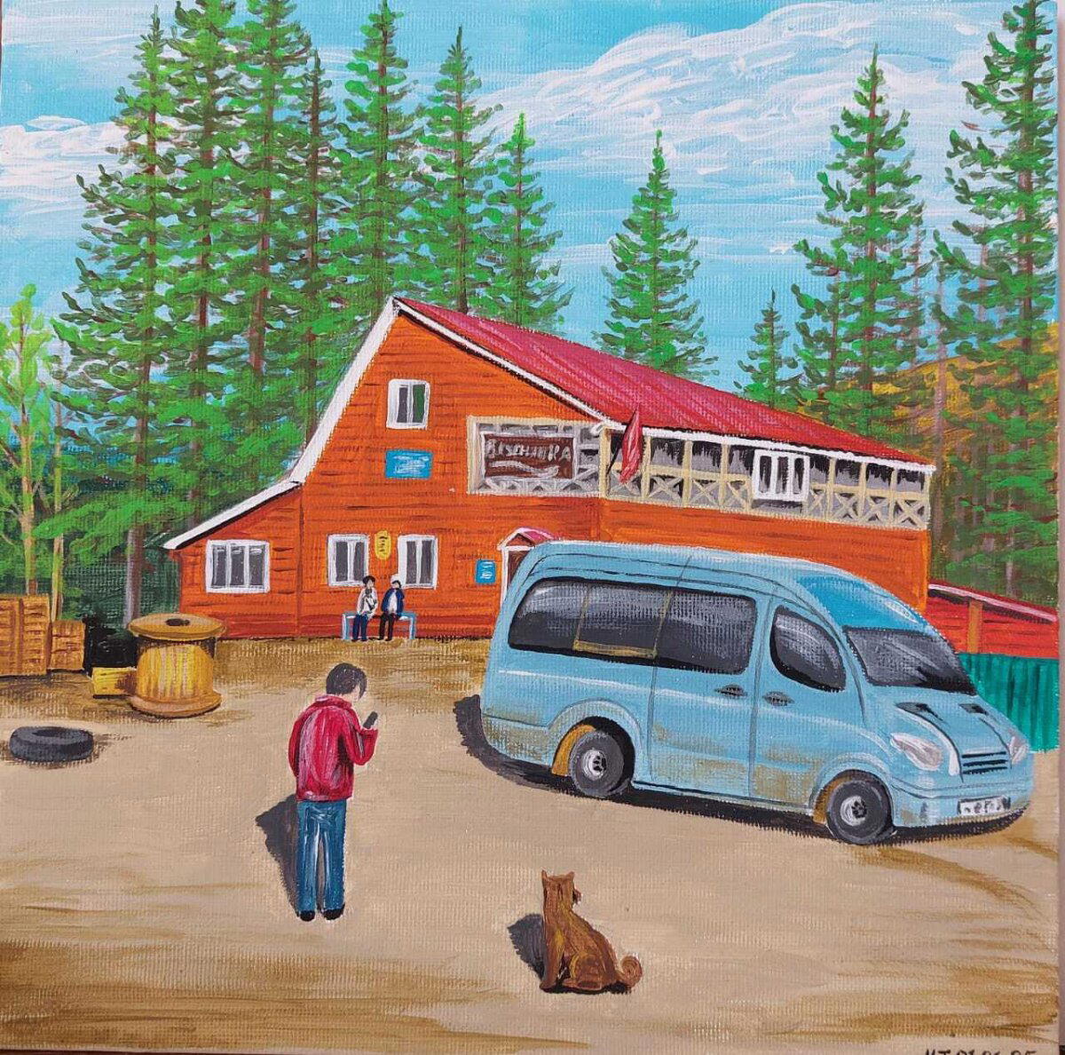 Холст, акрил