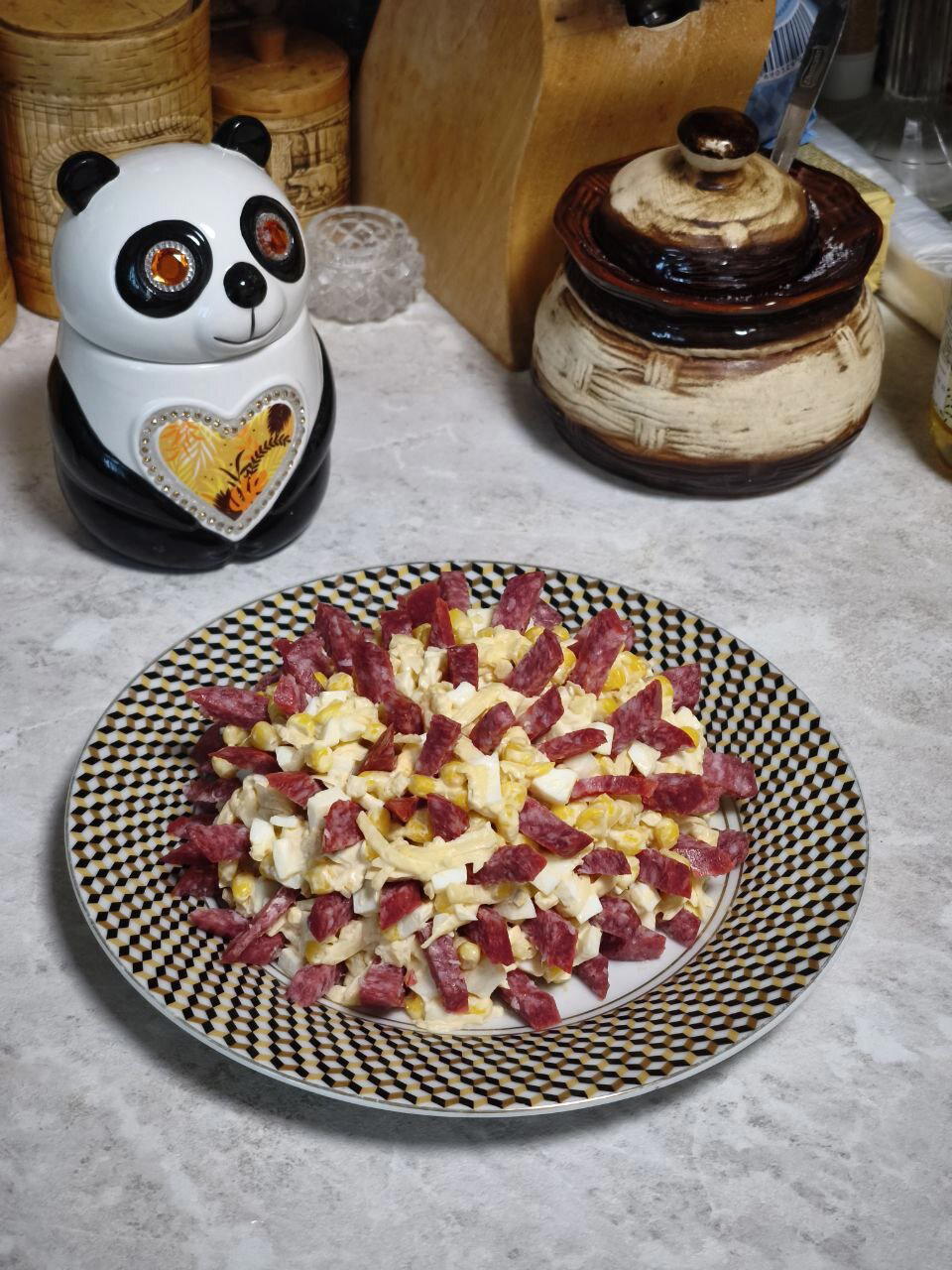 Салат "Ёжик"