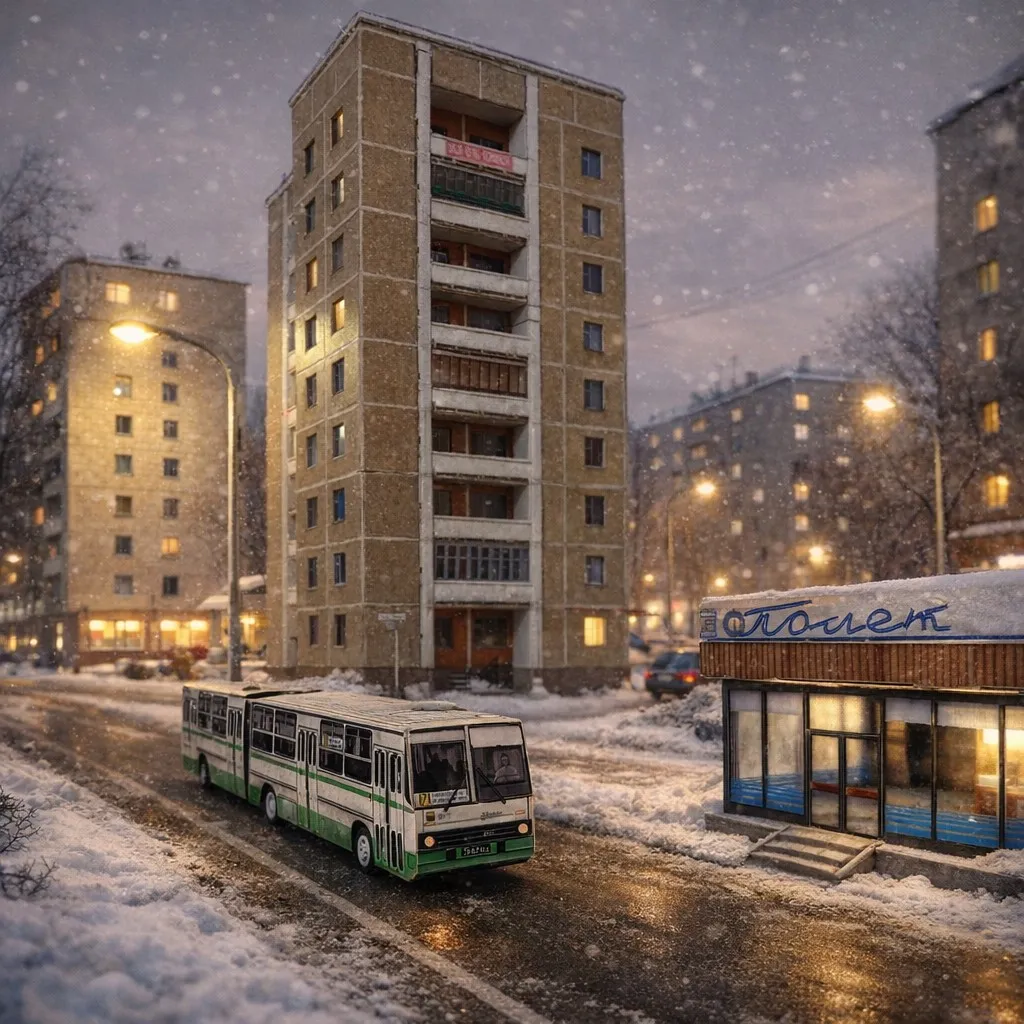 Бумажные автобусы