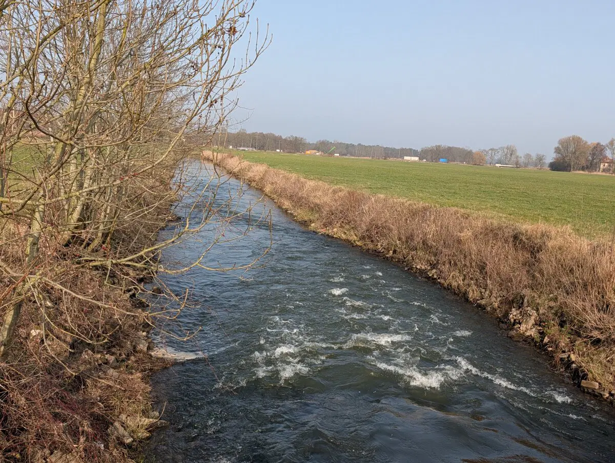 Везде каналы и ручьи 