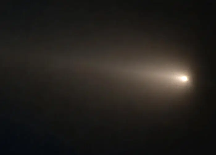 Улучшенное изображение кометы C/2026 A1 / © NASA, ESA, CSA, STScI, TheSpaceway