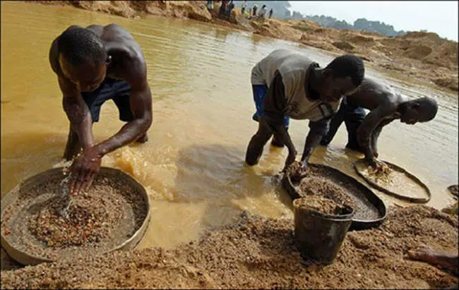 Юг Африки - один из мировых лидеров по добыче алмазов.