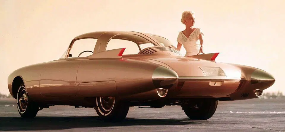 Oldsmobile Golden Rocket, 1956.